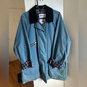 Barbour by ALEXACHUNG Edith Waxed Cotton Jacket US6